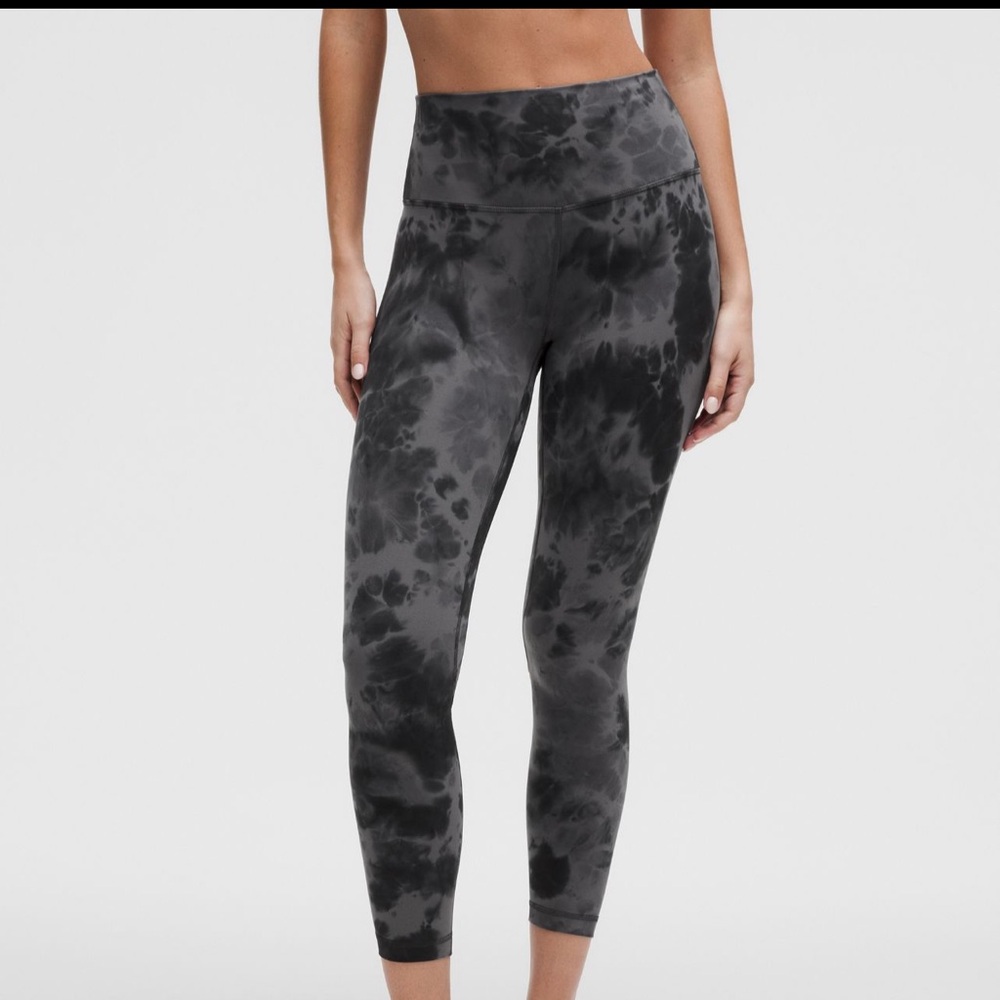 lululemon Align™ High-Rise Pant 28" Diamond Dye Pitch Grey Graphite Grey